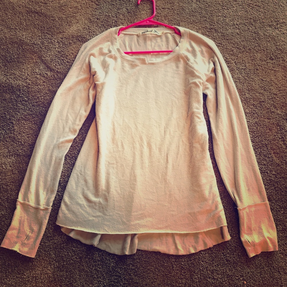 Pink long sleeve t-shirt Michael Stars